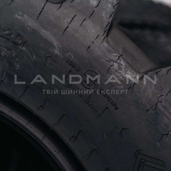 Шина 360/70R20 (12,4R20) 129D/132A8 TIGERTRAC AR700 TL TVS - Зображення 3