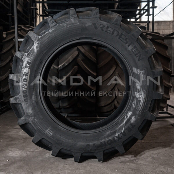 Шина 480/70R34 (19,5LR34) 143D/140E Traxion70 R1-W TL Vredestein - Зображення 2