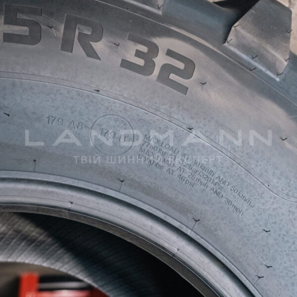 Шина 680/85R32 179A8/B Traxion Harvest TL Vredestein - Зображення 3
