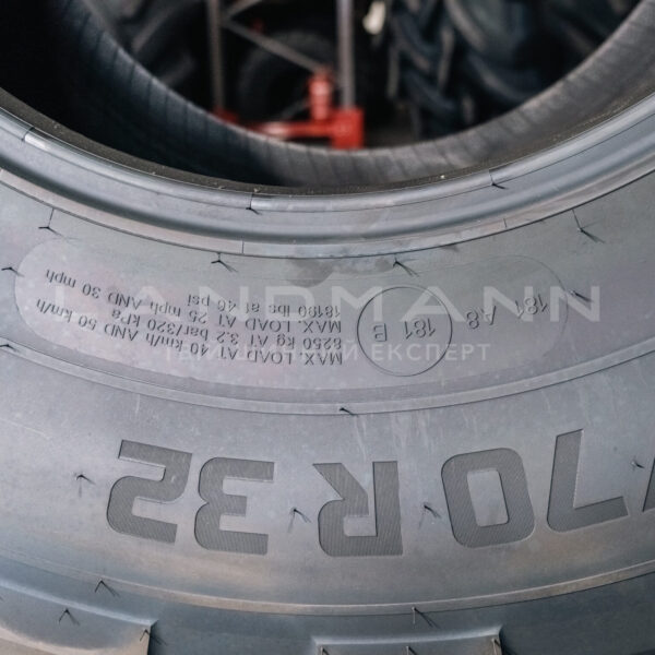 Шина 800/70R32 181A8/B Traxion Harvest TL Vredestein - Зображення 3
