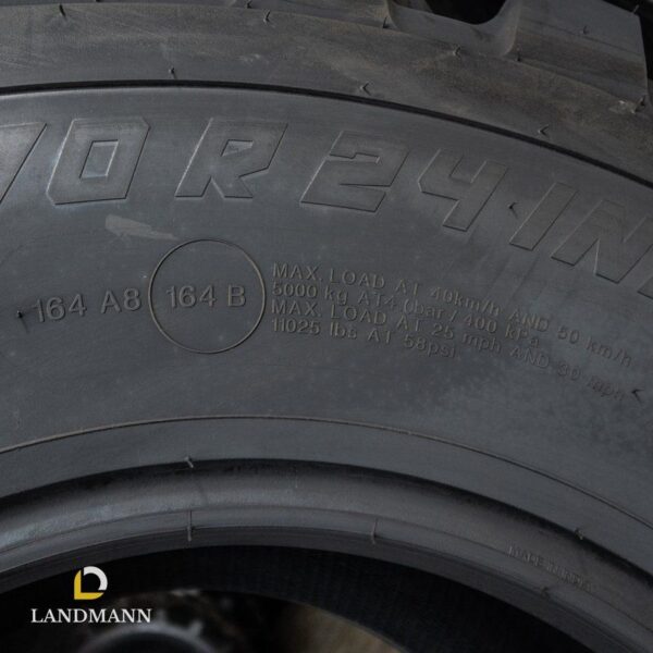 Шина 500/70R24 (19,5LR24) 164A8/B Endurion TL Vredestein - Зображення 5